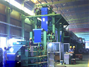 Color coating steel production line No. 2  DesDeDesigned yearly yeild of   rolled color coating:15 million ton