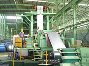 Hot zinc galvanized production line No.1  Designed yearly coating amount of rolls as:10 million tons