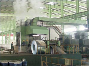 Cold rolling production line No.1, No.2, No.3, ---9,  Designed rolled hard rolls yearly output as:60 million tons